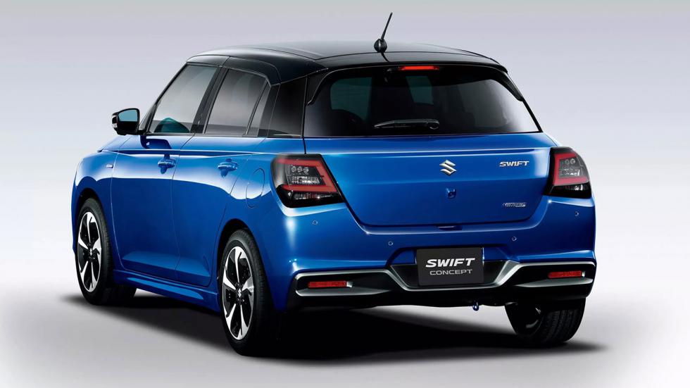 Suzuki Swift Concept: Ντεμπούτο με νέο στυλ & ήπια υβριδικό κινητήρα 